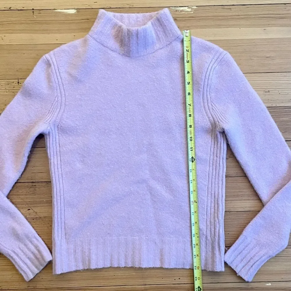J. Crew Point Sur mock neck sweater in supersoft yarn. Size XS.